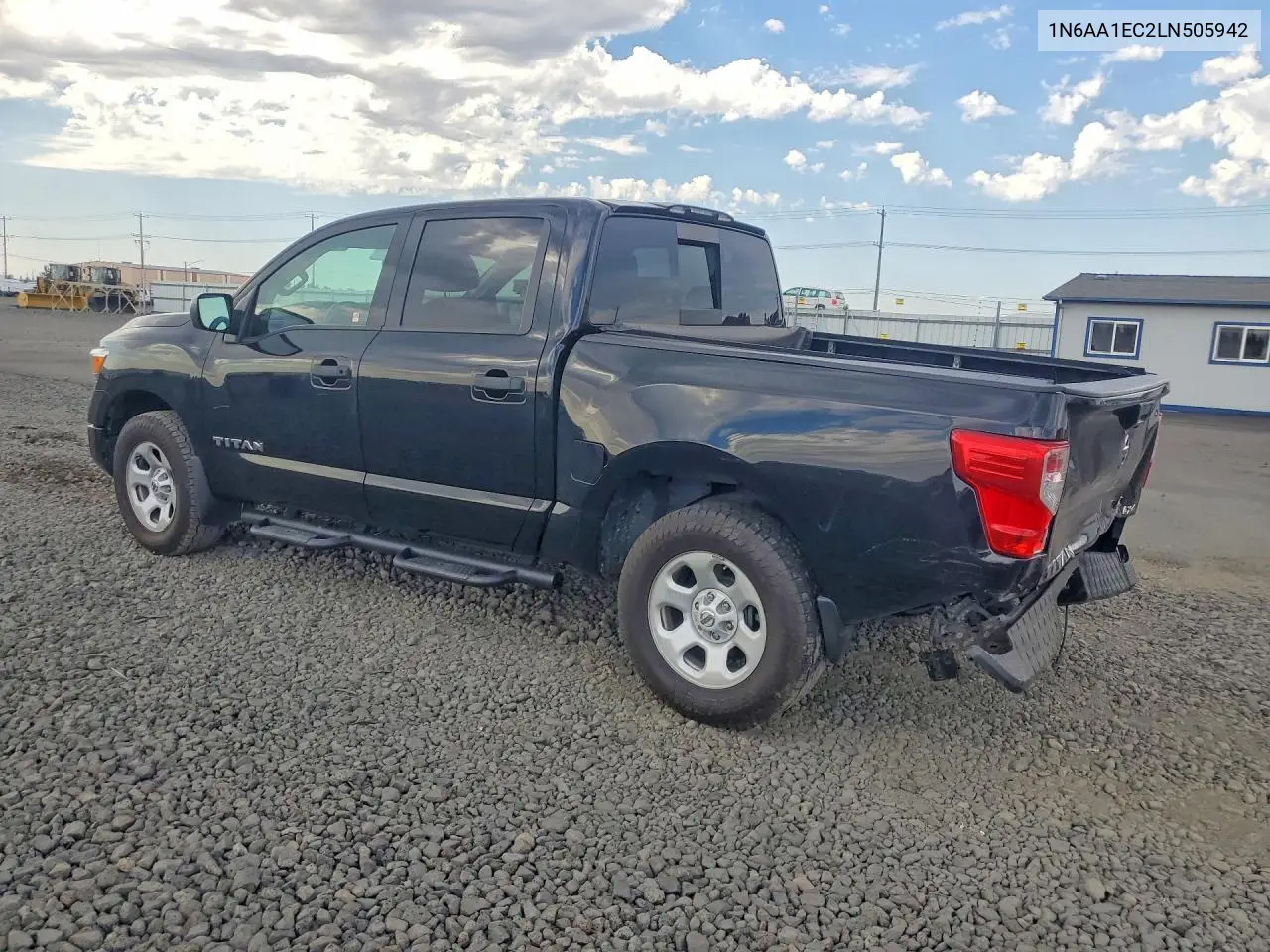 2020 Nissan Titan S VIN: 1N6AA1EC2LN505942 Lot: 61393016