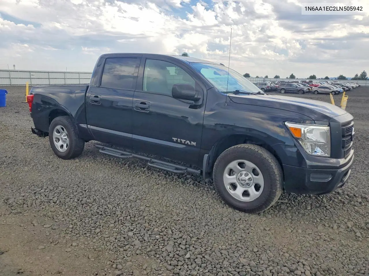 2020 Nissan Titan S VIN: 1N6AA1EC2LN505942 Lot: 61393016