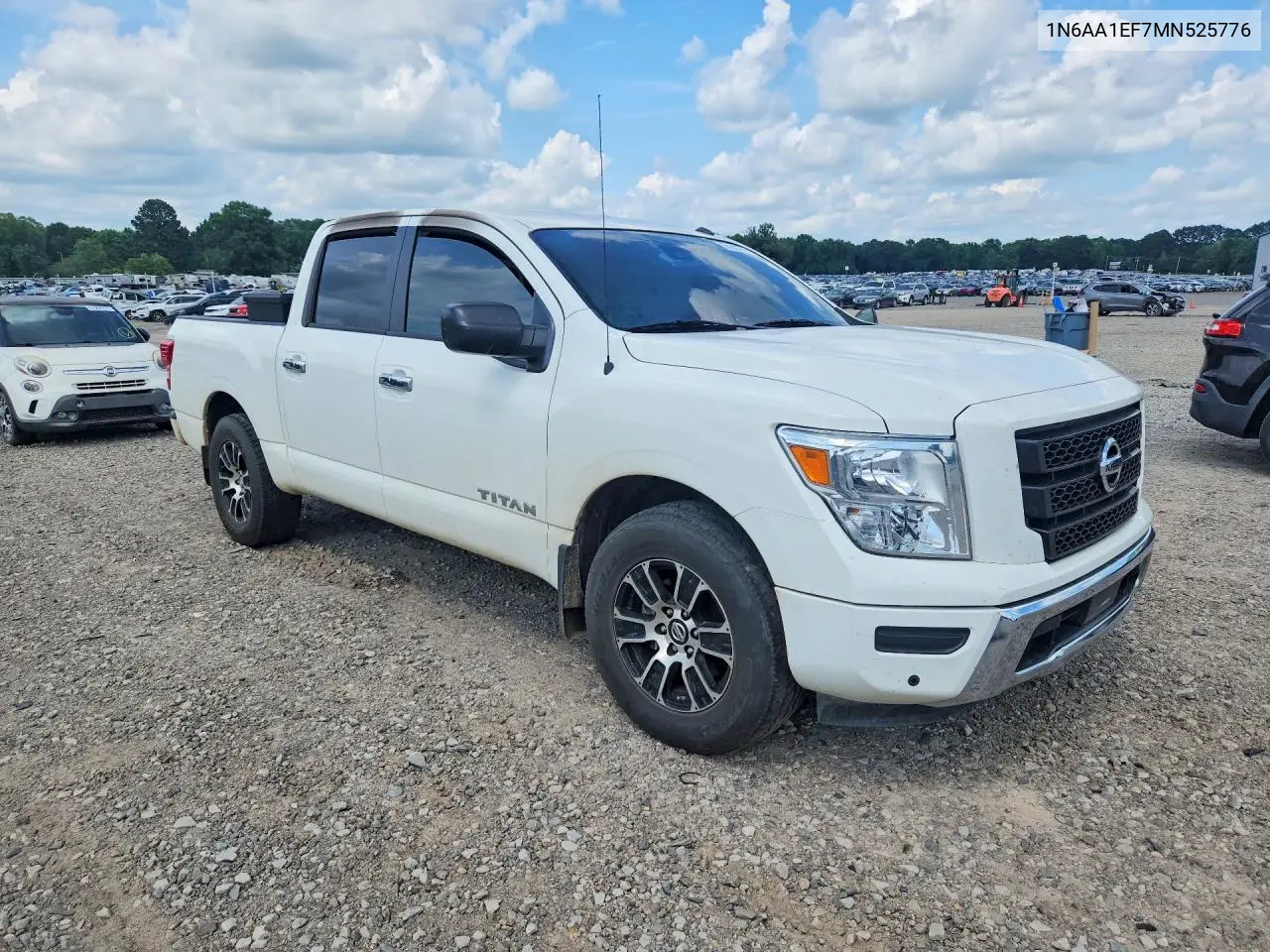 2021 Nissan Titan Sv VIN: 1N6AA1EF7MN525776 Lot: 57692286