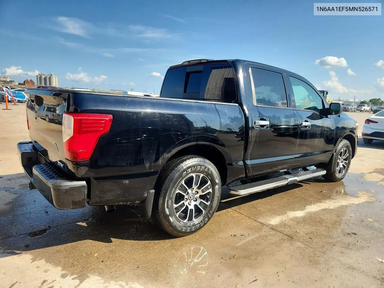 2021 Nissan Titan Sv VIN: 1N6AA1EF5MN526571 Lot: 58895836
