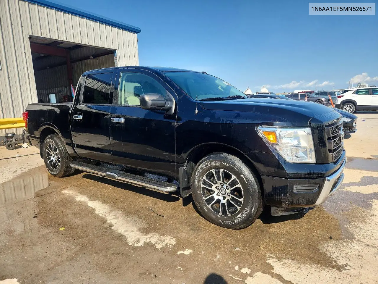 2021 Nissan Titan Sv VIN: 1N6AA1EF5MN526571 Lot: 58895836