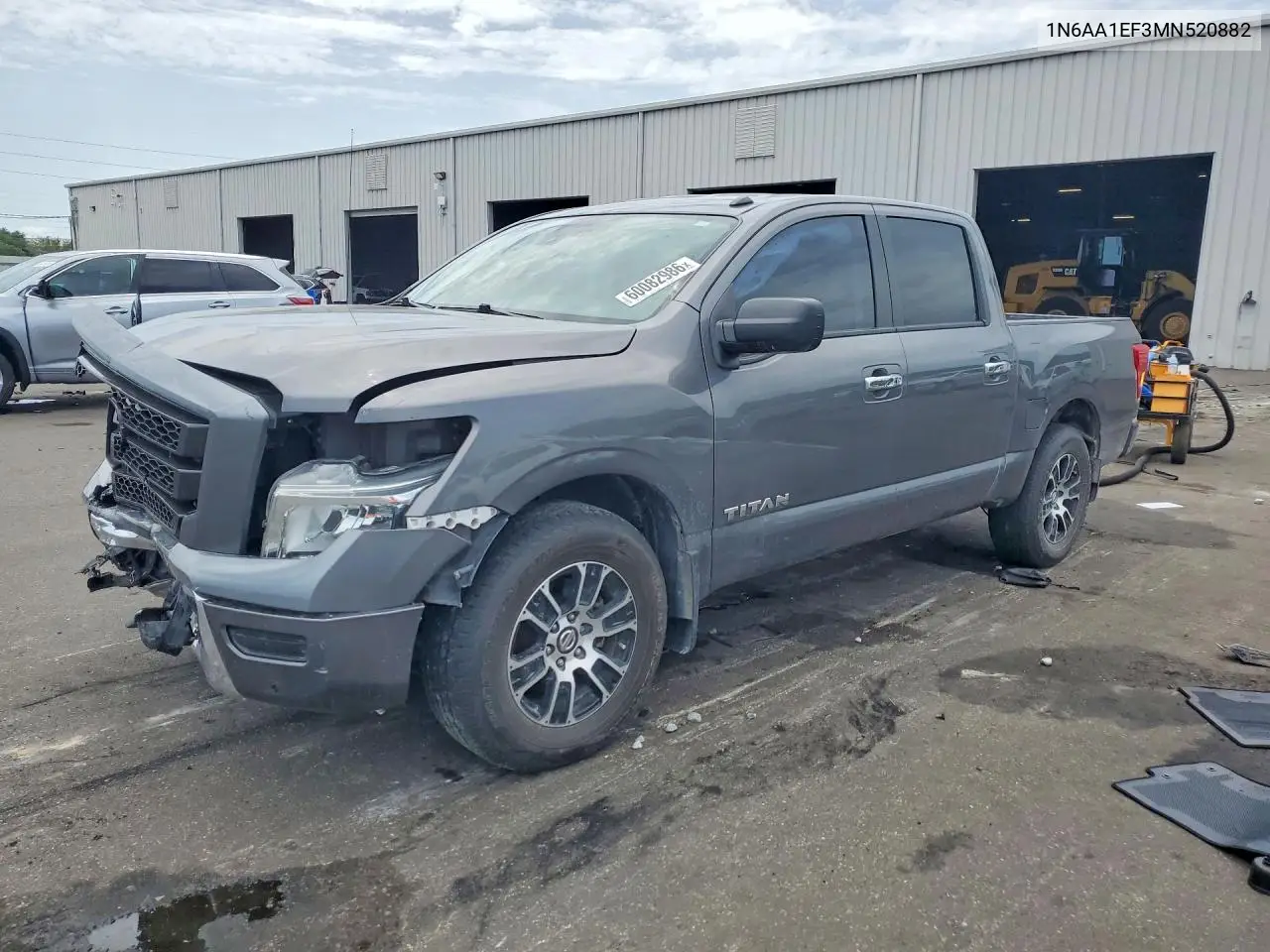 2021 Nissan Titan Sv VIN: 1N6AA1EF3MN520882 Lot: 60082986