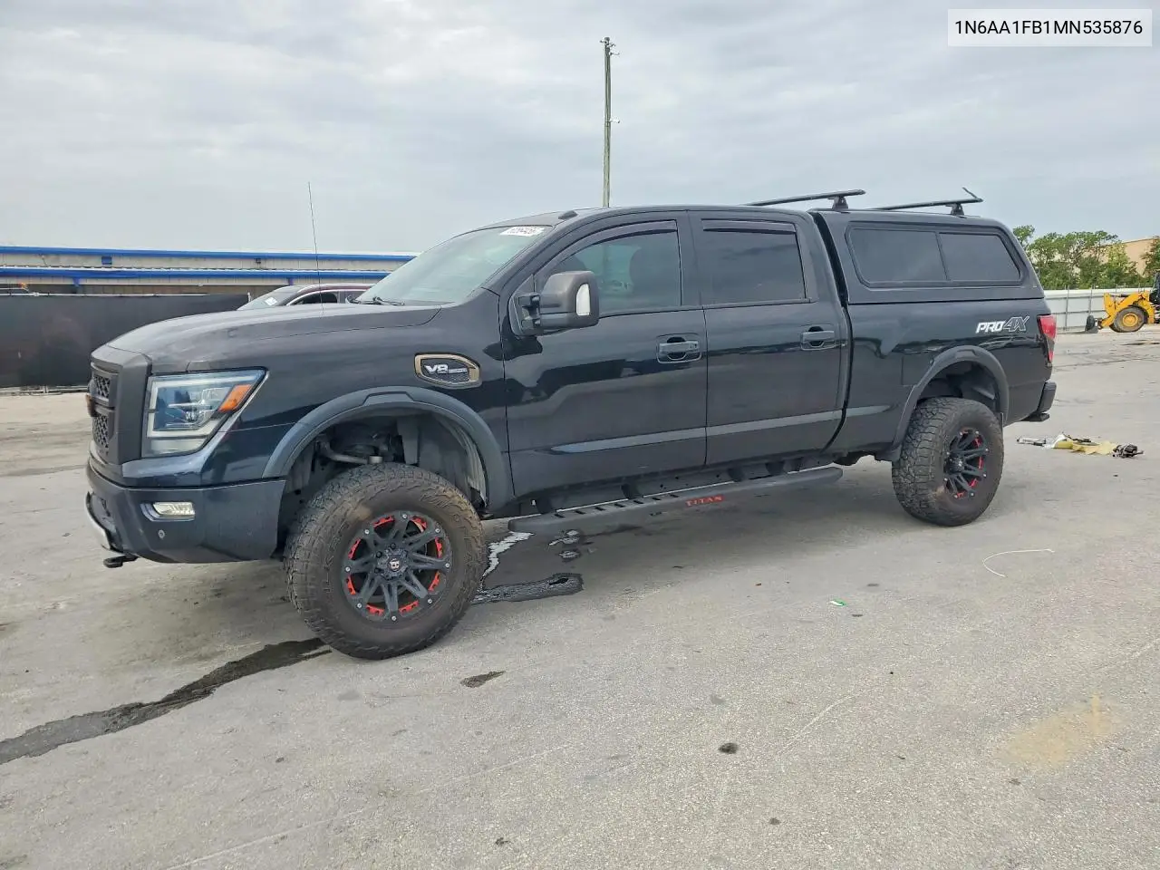 2021 Nissan Titan Xd Pro-4X VIN: 1N6AA1FB1MN535876 Lot: 60564456
