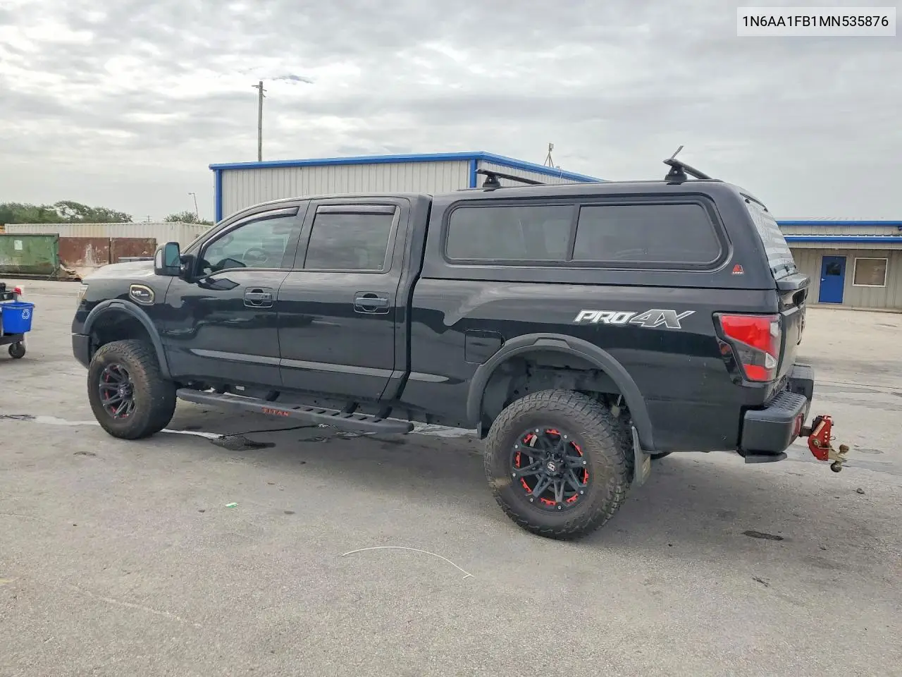2021 Nissan Titan Xd Pro-4X VIN: 1N6AA1FB1MN535876 Lot: 60564456