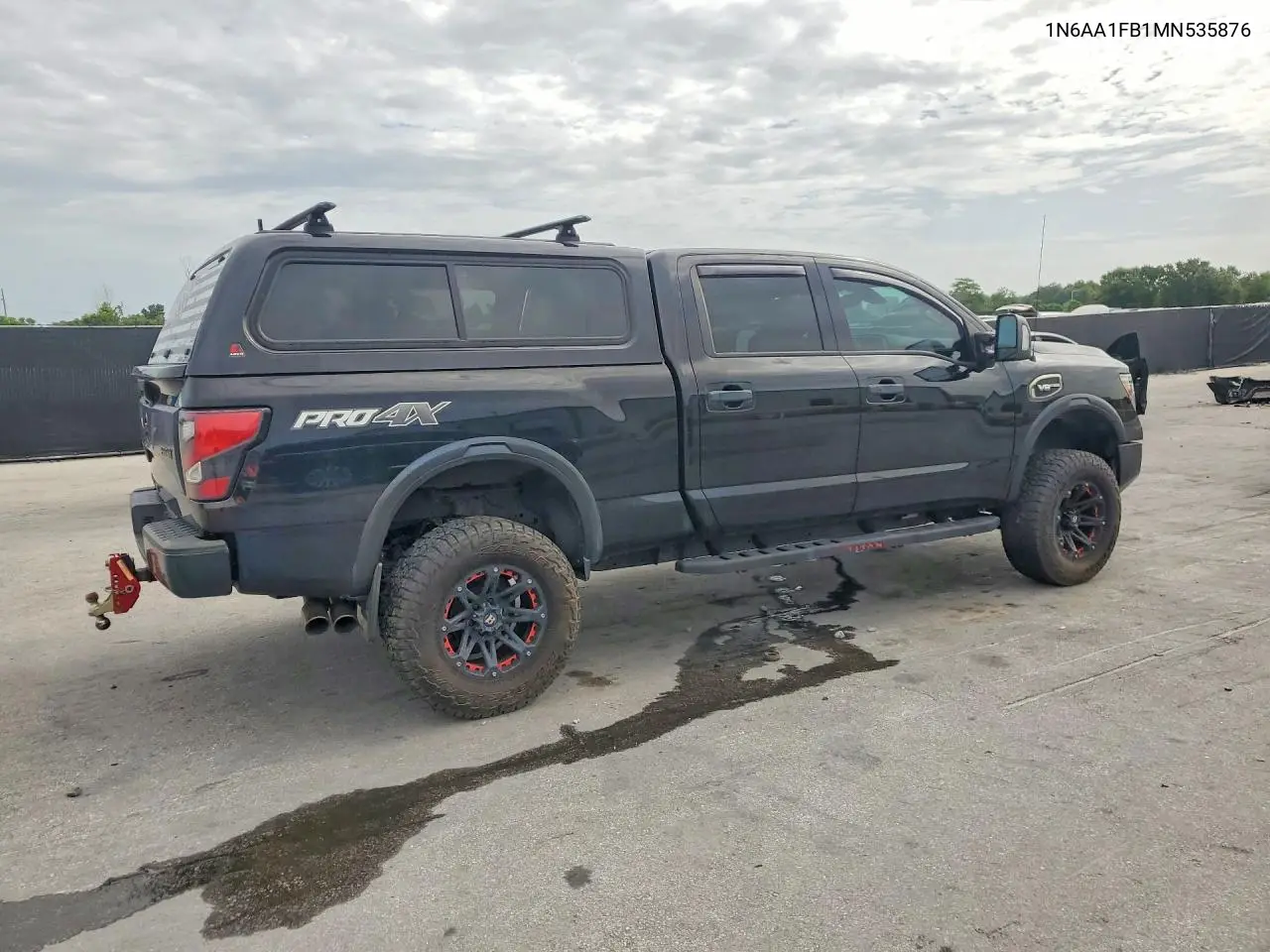 2021 Nissan Titan Xd Pro-4X VIN: 1N6AA1FB1MN535876 Lot: 60564456
