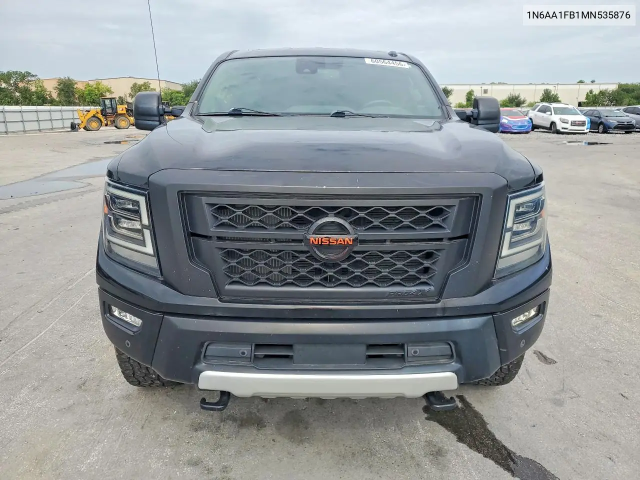 2021 Nissan Titan Xd Pro-4X VIN: 1N6AA1FB1MN535876 Lot: 60564456