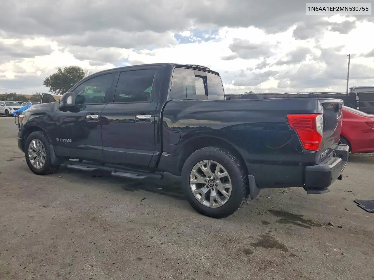 2021 Nissan Titan Sv VIN: 1N6AA1EF2MN530755 Lot: 61149526