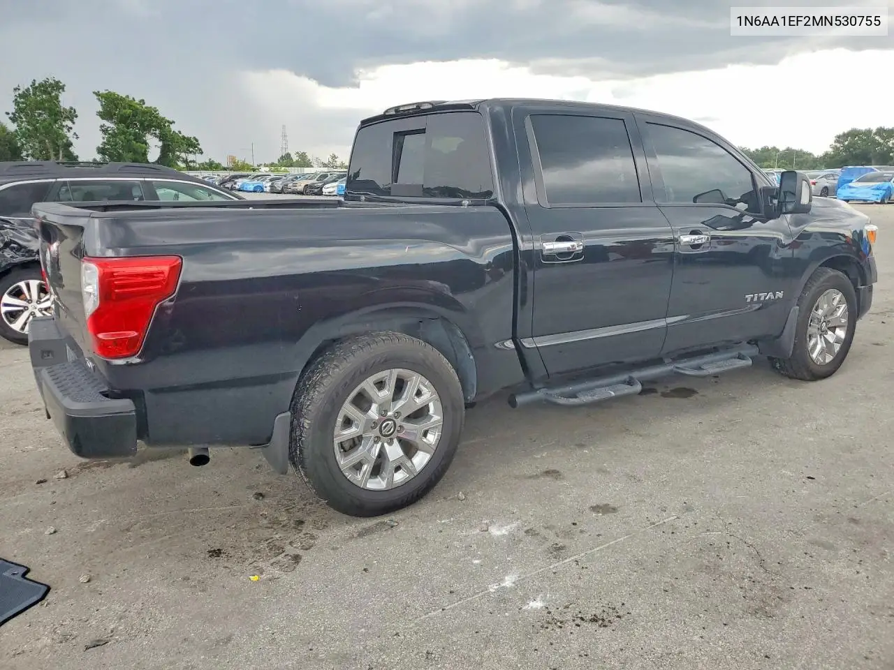 2021 Nissan Titan Sv VIN: 1N6AA1EF2MN530755 Lot: 61149526