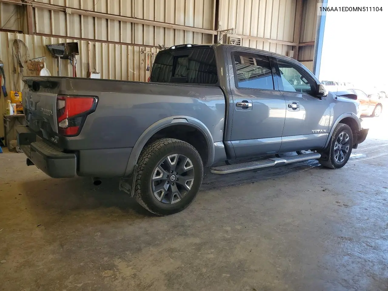 2021 Nissan Titan Platinum Reserve VIN: 1N6AA1ED0MN511104 Lot: 61970536
