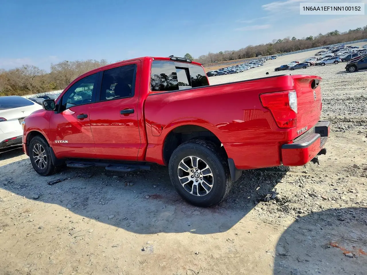 2022 Nissan Titan Sv VIN: 1N6AA1EF1NN100152 Lot: 48815646