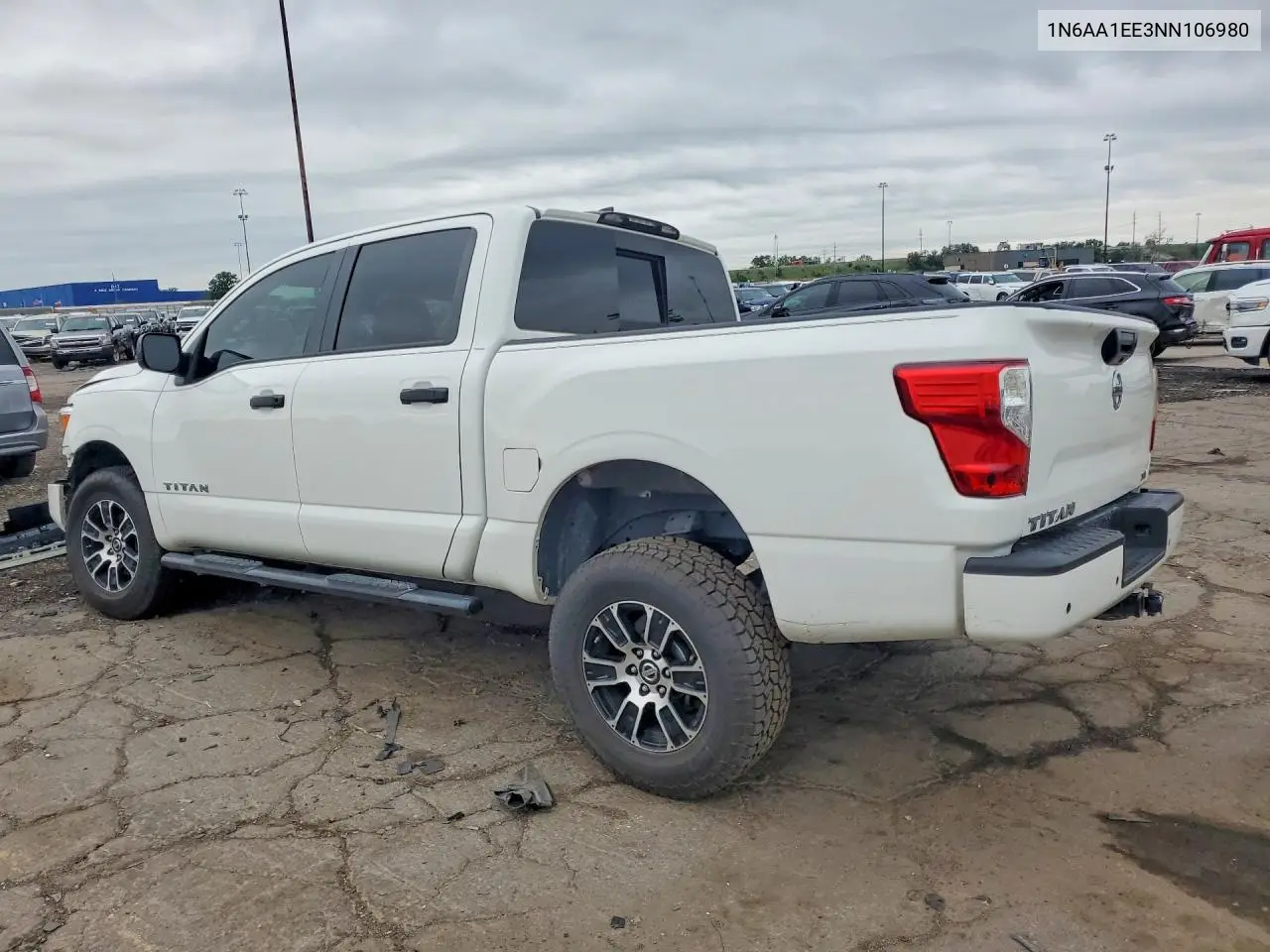 2022 Nissan Titan S VIN: 1N6AA1EE3NN106980 Lot: 59606236