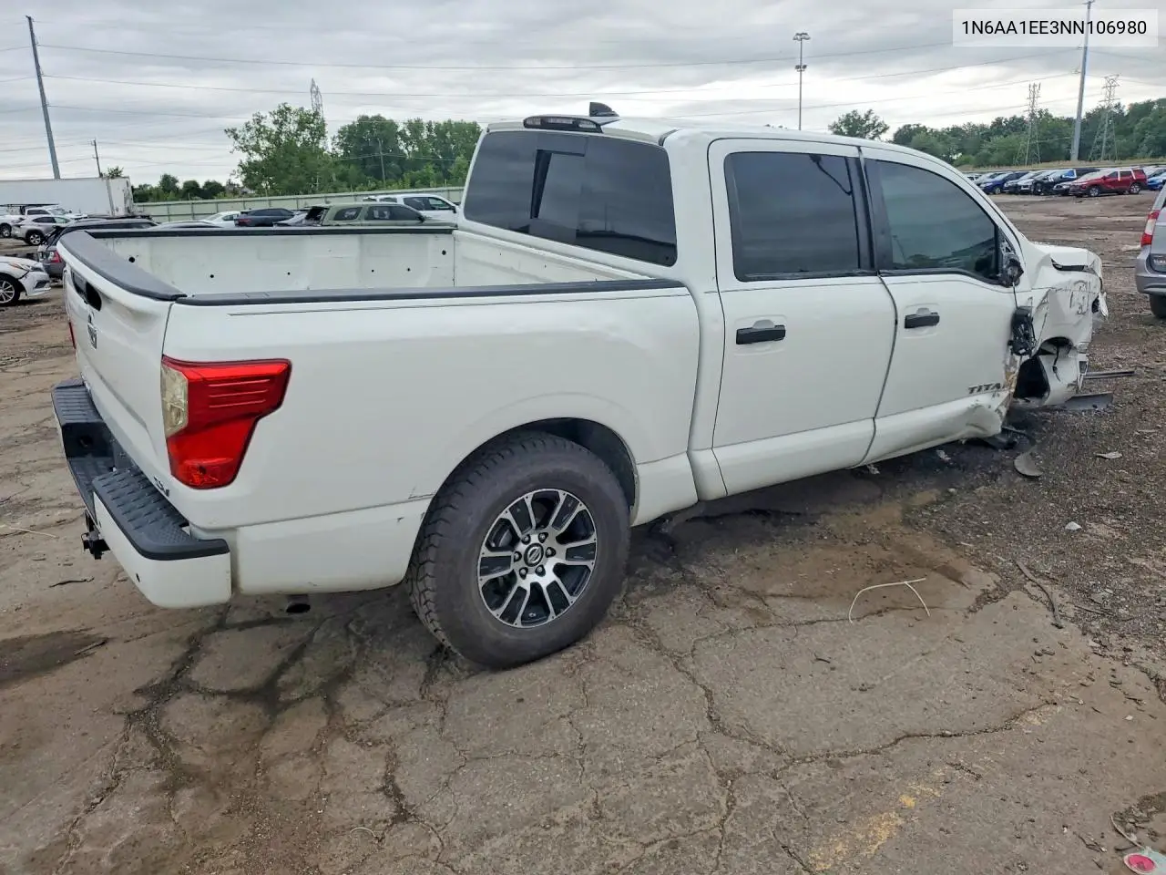 2022 Nissan Titan S VIN: 1N6AA1EE3NN106980 Lot: 59606236
