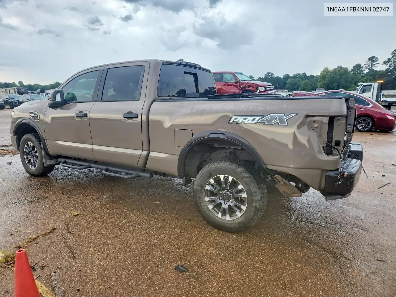 2022 Nissan Titan Xd Pro-4X VIN: 1N6AA1FB4NN102747 Lot: 60176826