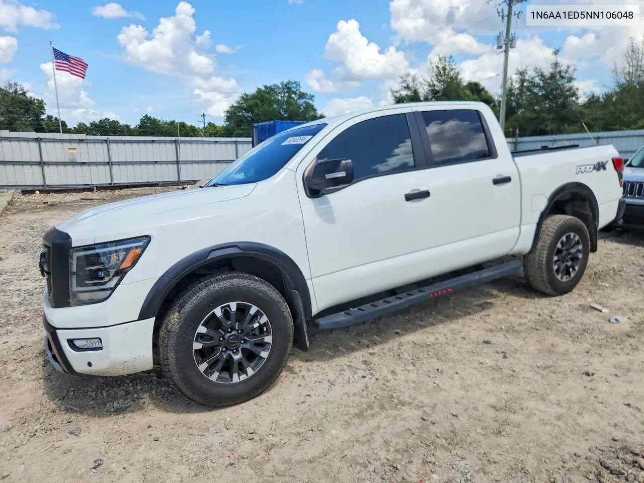 2022 Nissan Titan Pro-4X VIN: 1N6AA1ED5NN106048 Lot: 60840596