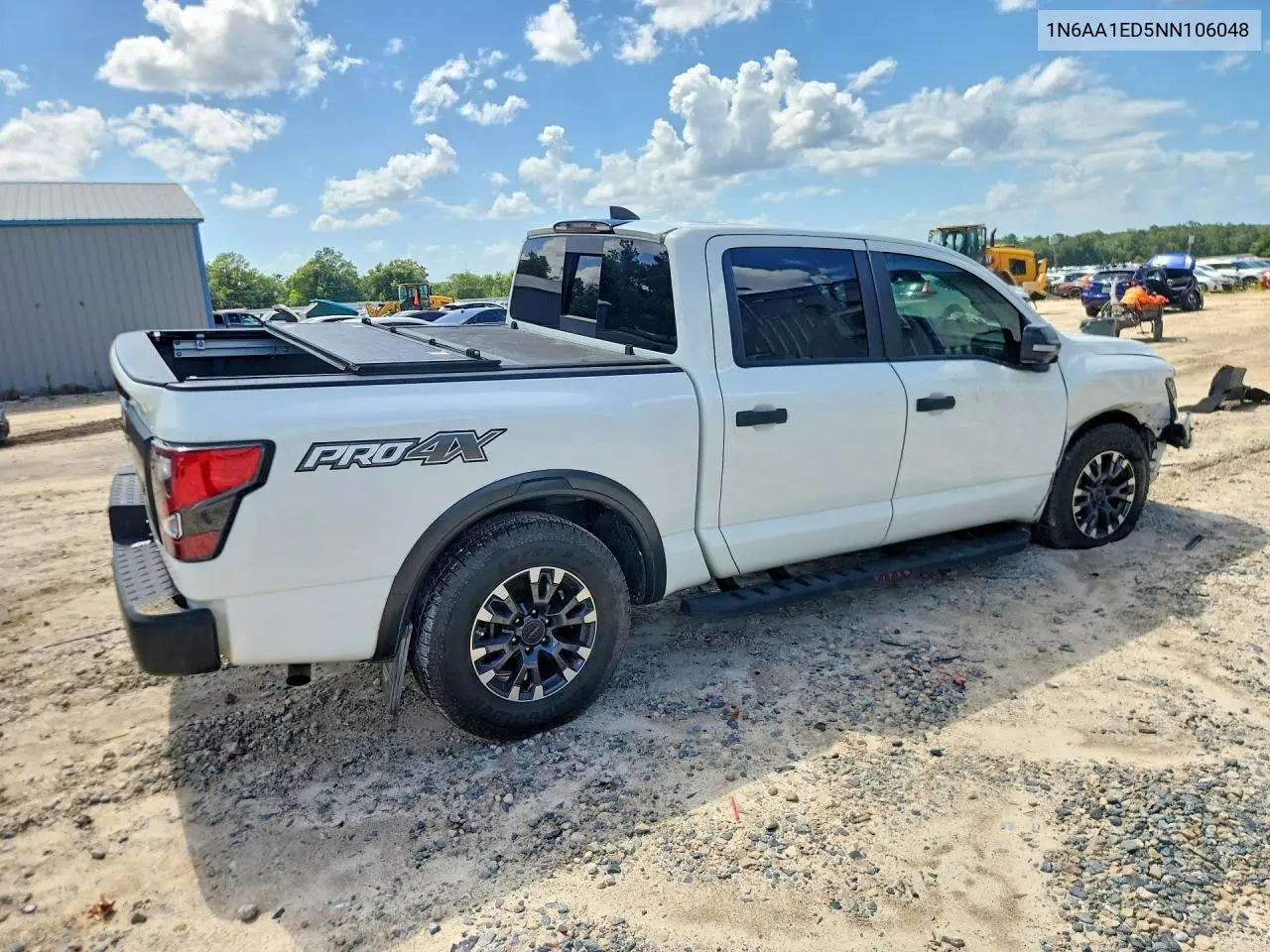 2022 Nissan Titan Pro-4X VIN: 1N6AA1ED5NN106048 Lot: 60840596
