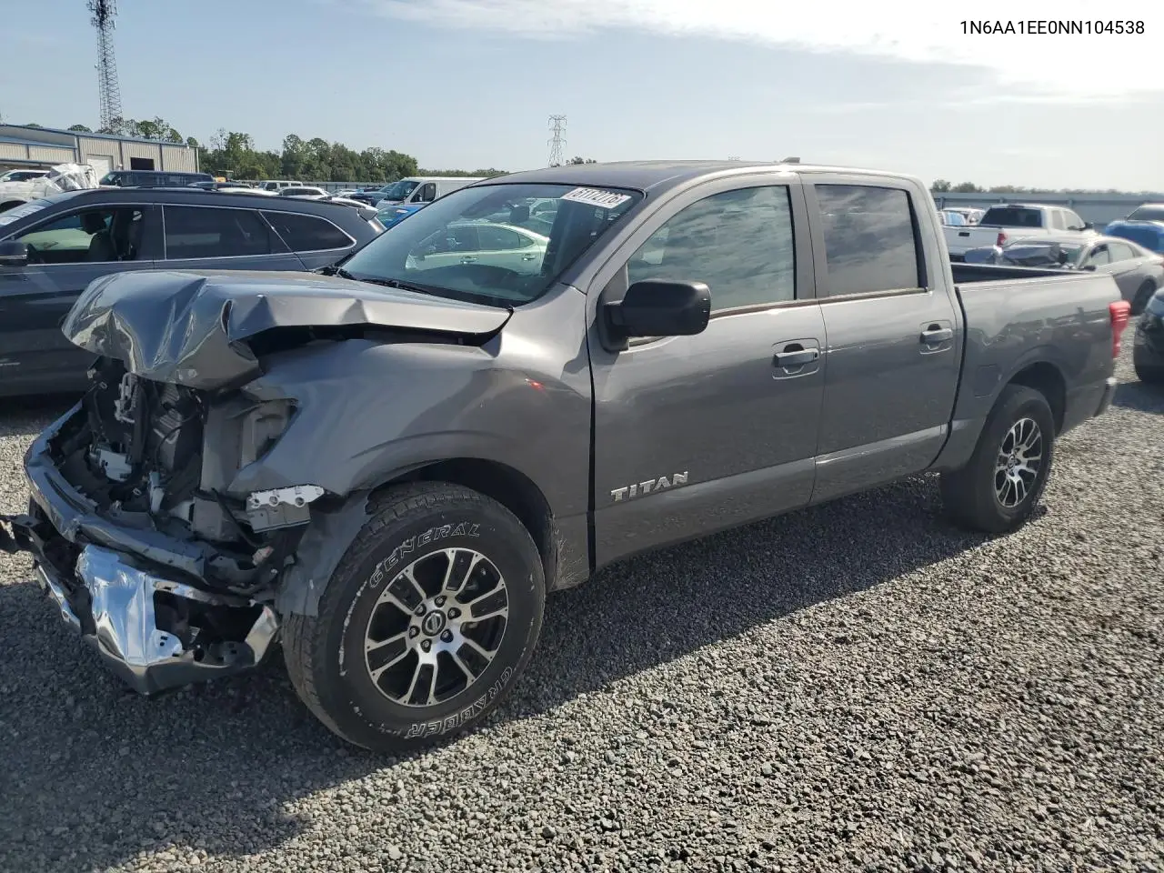 2022 Nissan Ftr VIN: 1N6AA1EE0NN104538 Lot: 61172776