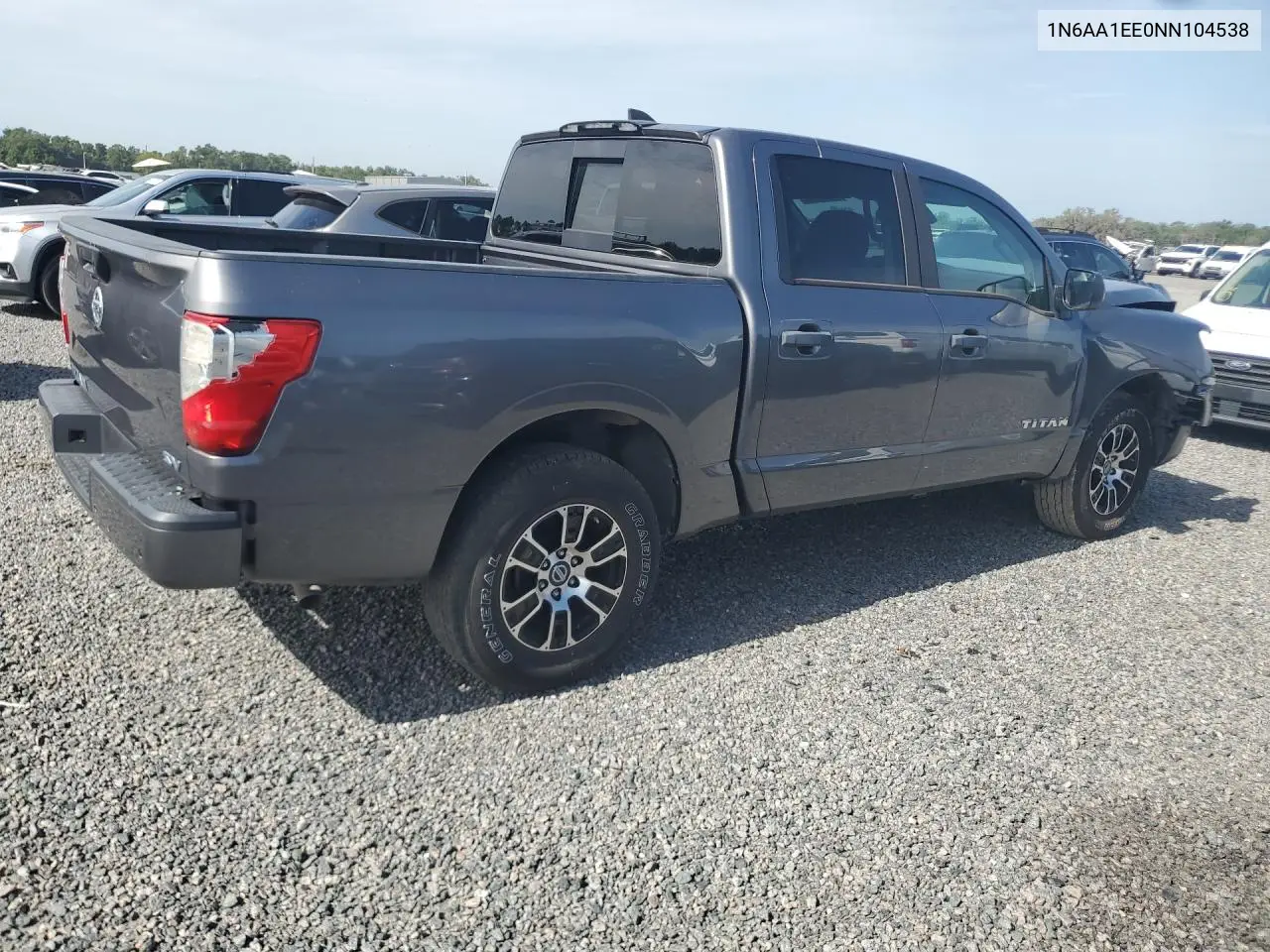 2022 Nissan Ftr VIN: 1N6AA1EE0NN104538 Lot: 61172776