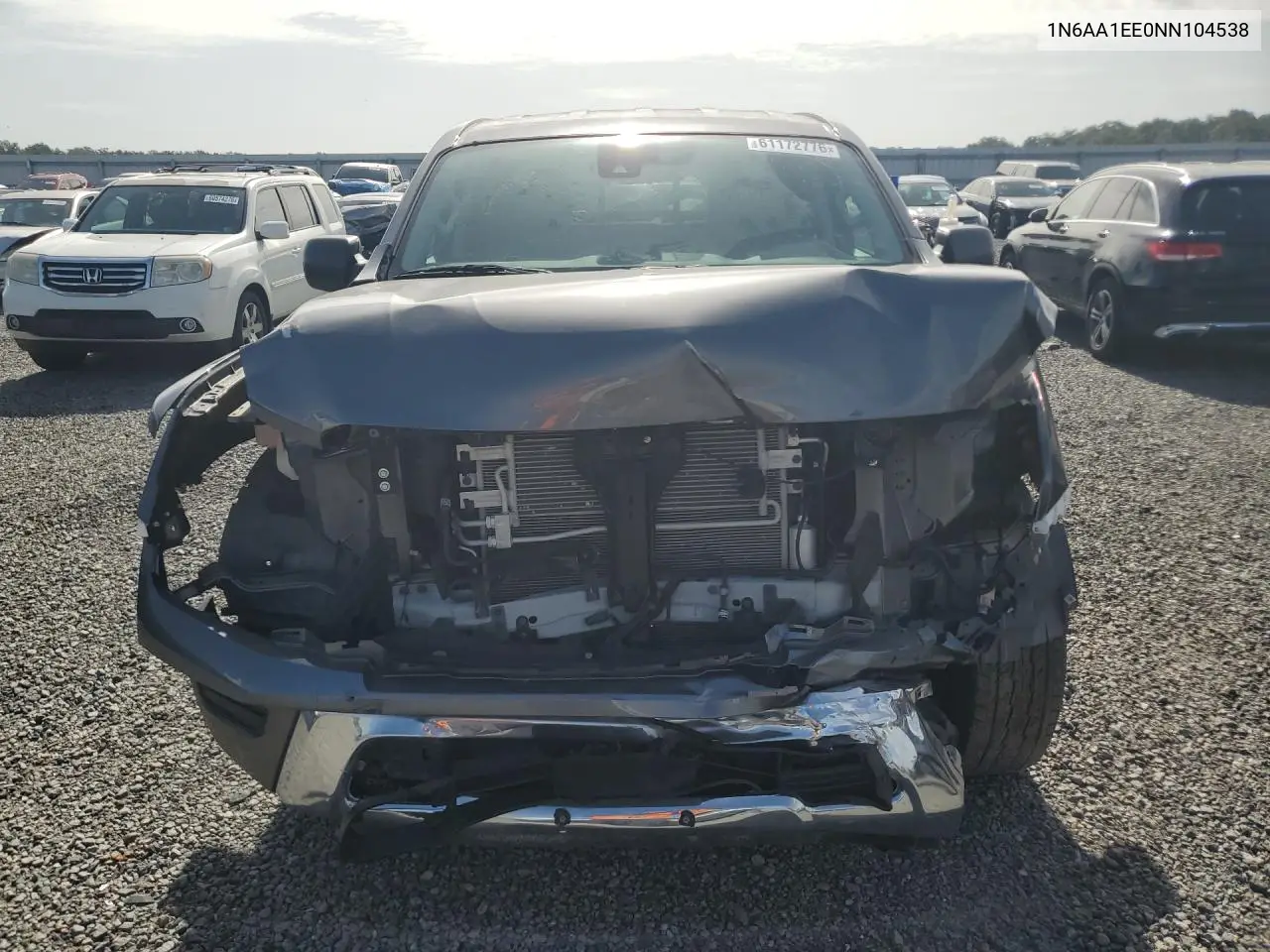 2022 Nissan Ftr VIN: 1N6AA1EE0NN104538 Lot: 61172776