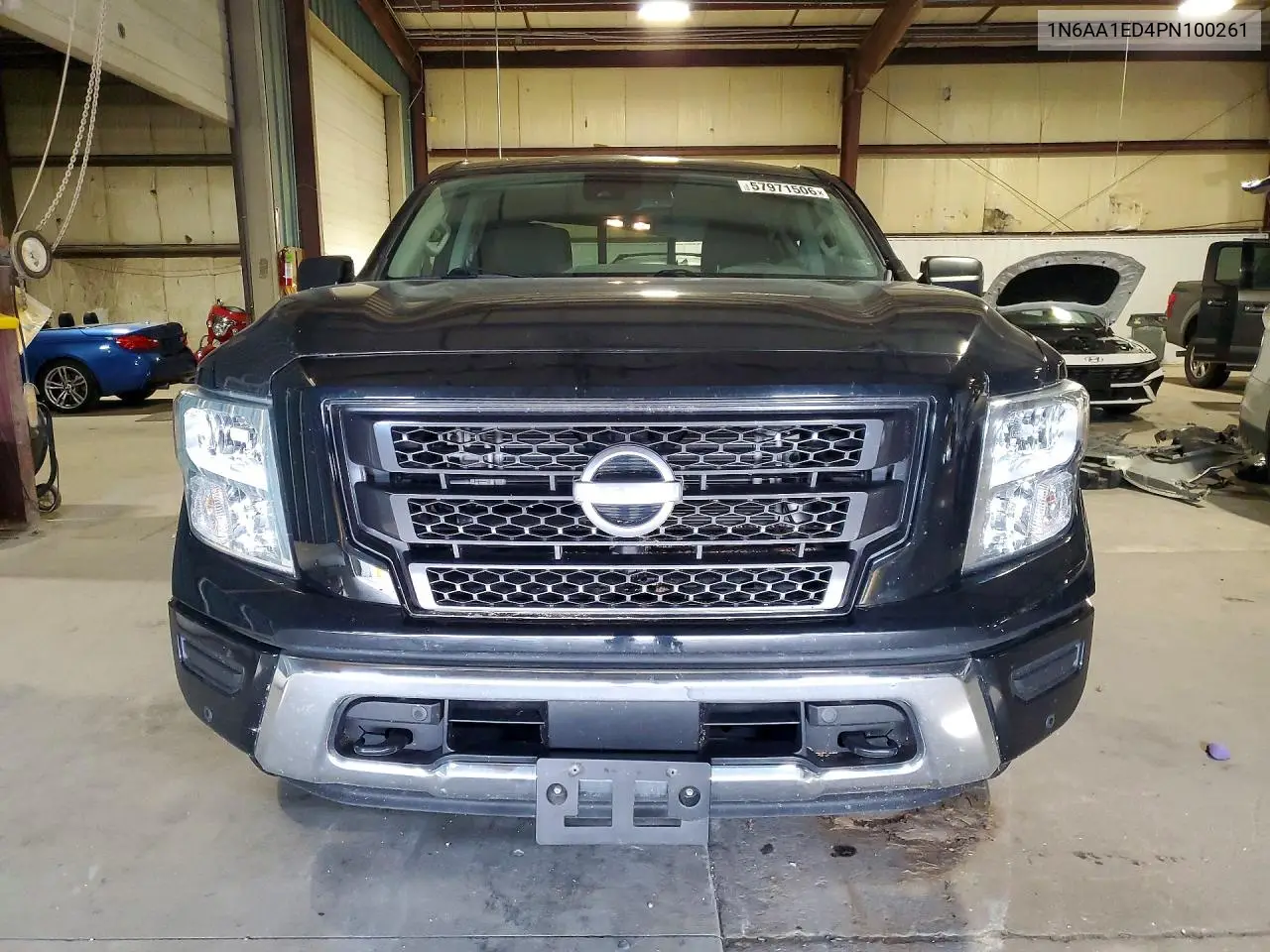 2023 Nissan Titan Sv VIN: 1N6AA1ED4PN100261 Lot: 57971506