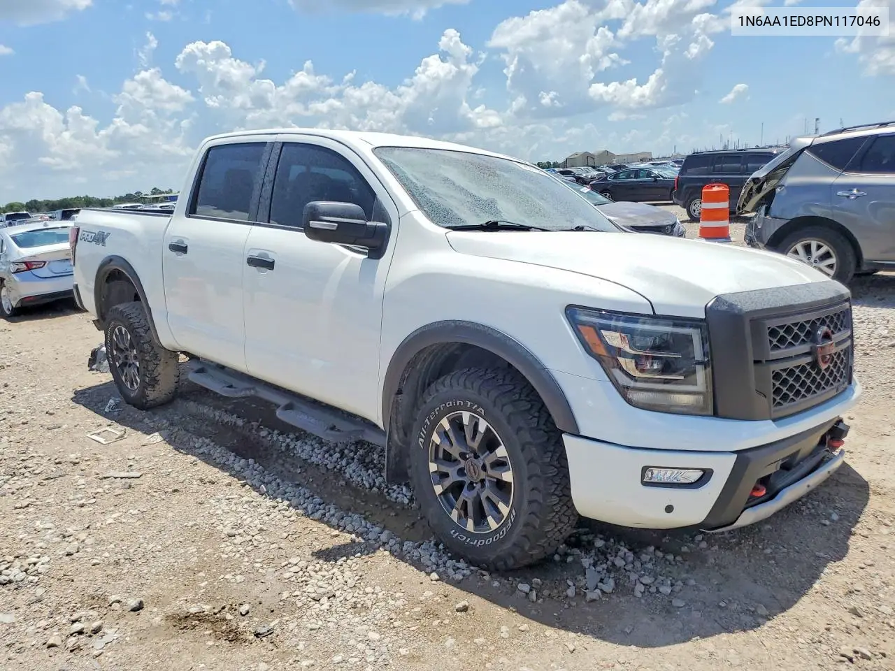 2023 Nissan Titan Pro-4X VIN: 1N6AA1ED8PN117046 Lot: 59631396