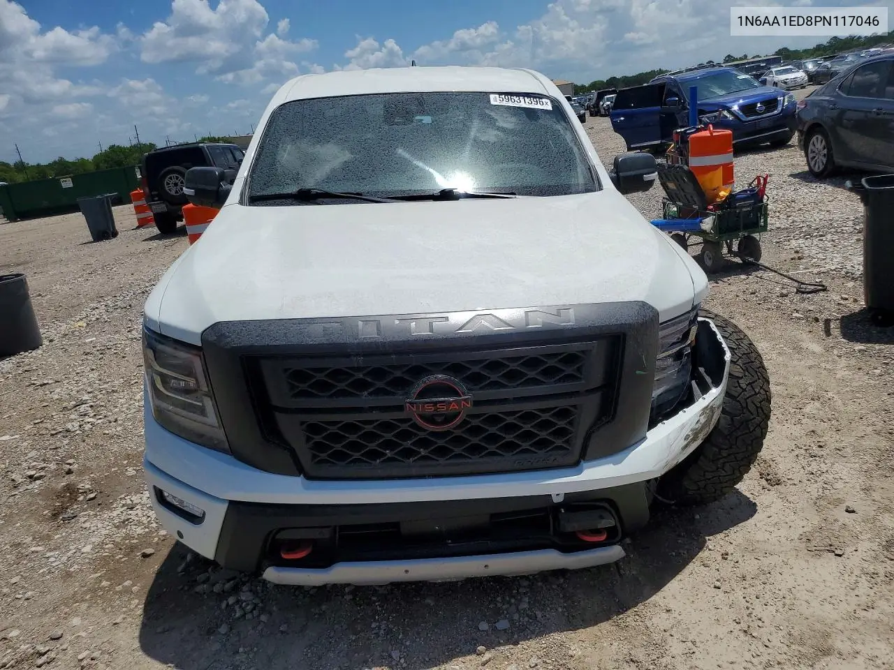 2023 Nissan Titan Pro-4X VIN: 1N6AA1ED8PN117046 Lot: 59631396