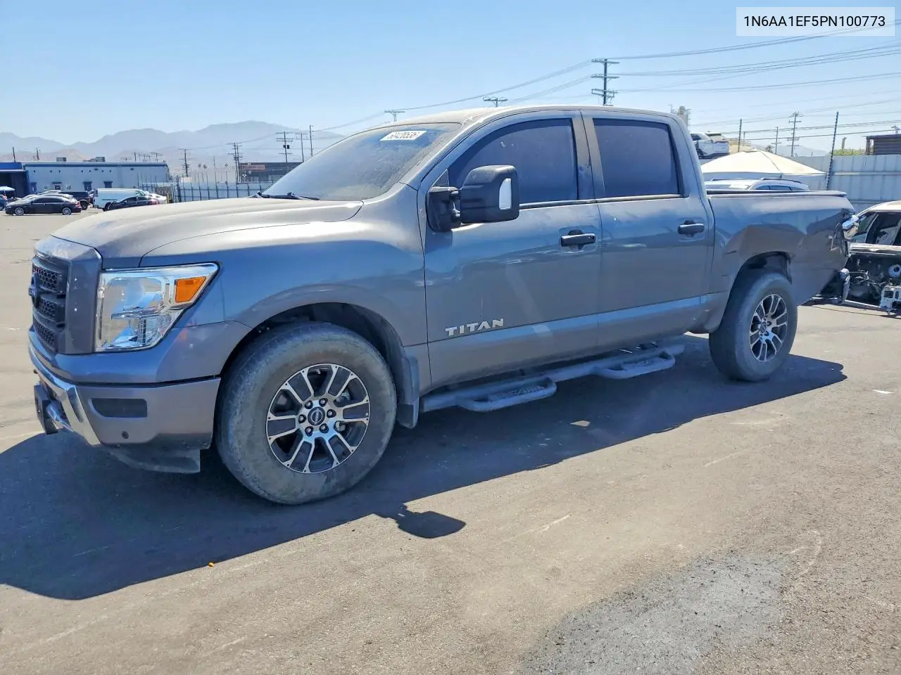 2023 Nissan Titan Sv/Sl/Platinum Reserve VIN: 1N6AA1EF5PN107737 Lot: 60420536