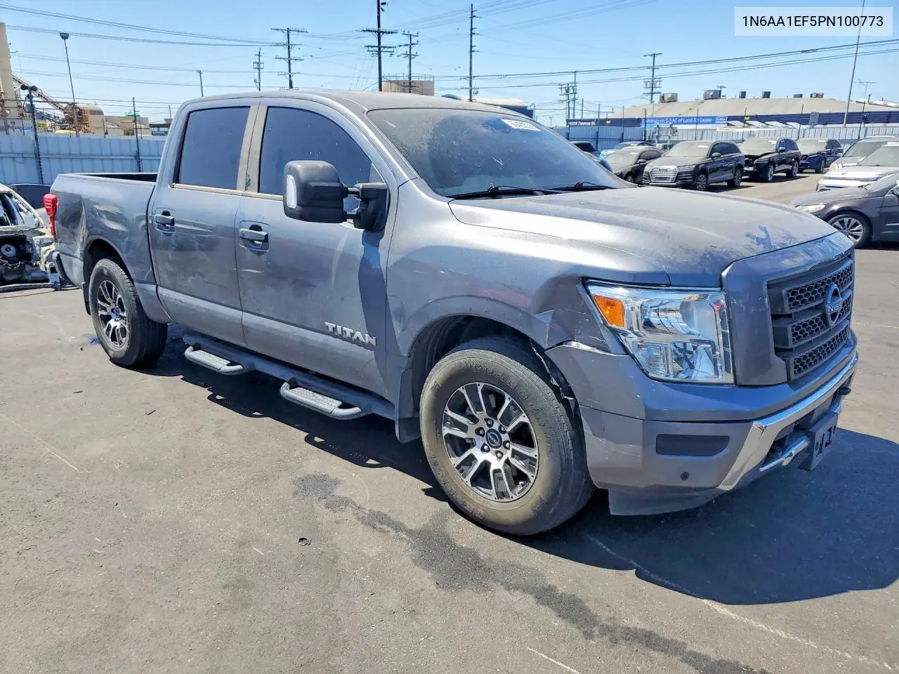 2023 Nissan Titan Sv/Sl/Platinum Reserve VIN: 1N6AA1EF5PN107737 Lot: 60420536