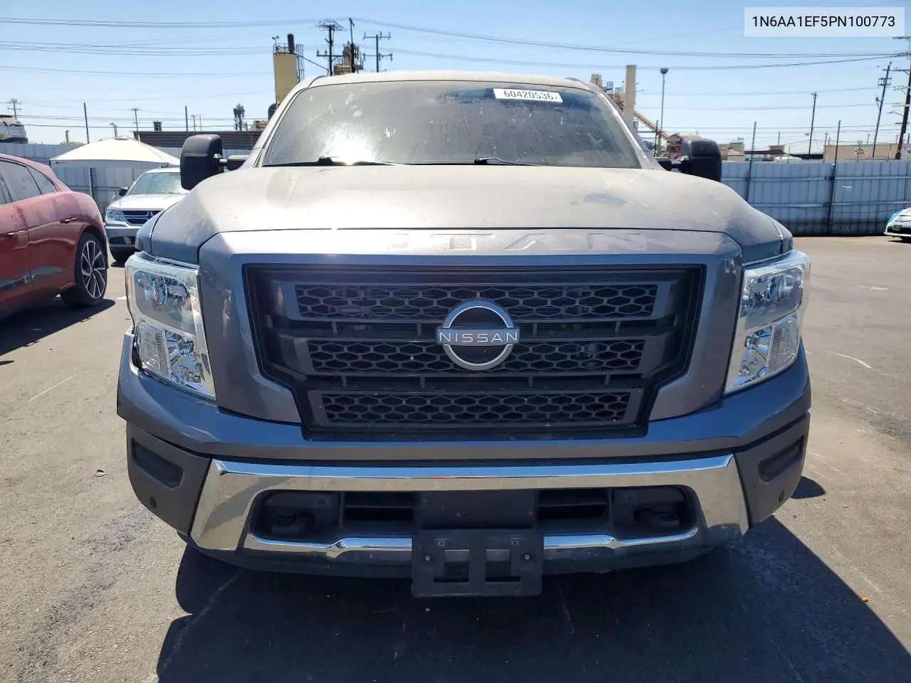 2023 Nissan Titan Sv/Sl/Platinum Reserve VIN: 1N6AA1EF5PN107737 Lot: 60420536