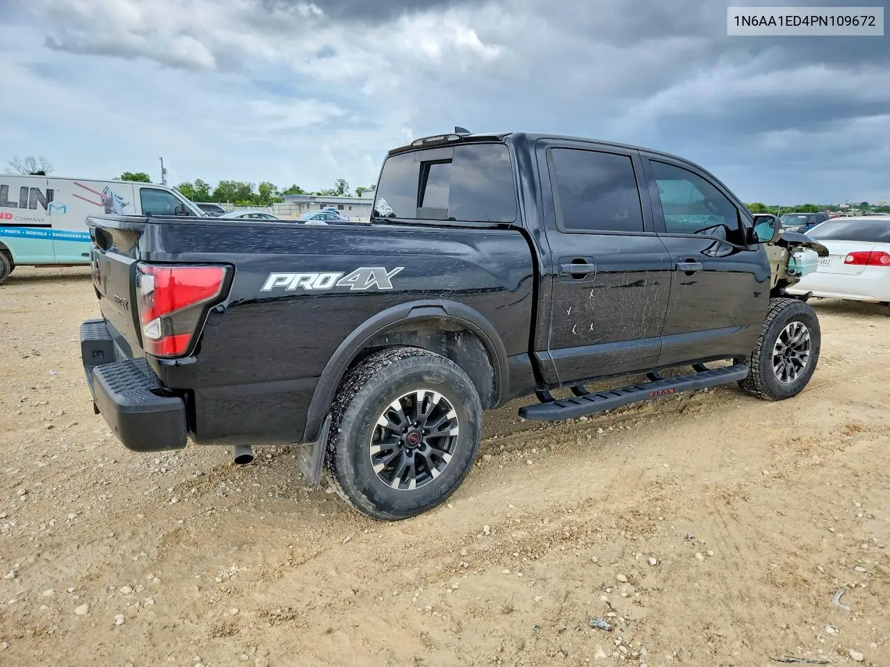 2023 Nissan Titan Sv/Sl/Pro-4X/Platinum Reserve VIN: 1N6AA1ED4PN109672 Lot: 61028446