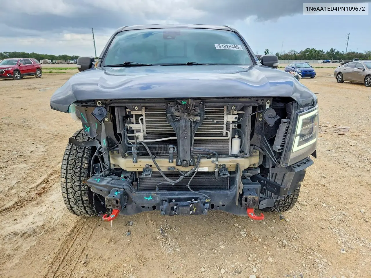 2023 Nissan Titan Sv/Sl/Pro-4X/Platinum Reserve VIN: 1N6AA1ED4PN109672 Lot: 61028446