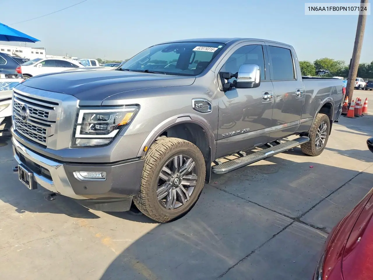 2023 Nissan Titan Xd Platinum Reserve VIN: 1N6AA1FB0PN107124 Lot: 62079316
