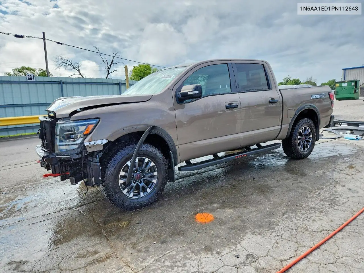 2023 Nissan Titan Pro-4X VIN: 1N6AA1ED1PN112643 Lot: 85630995