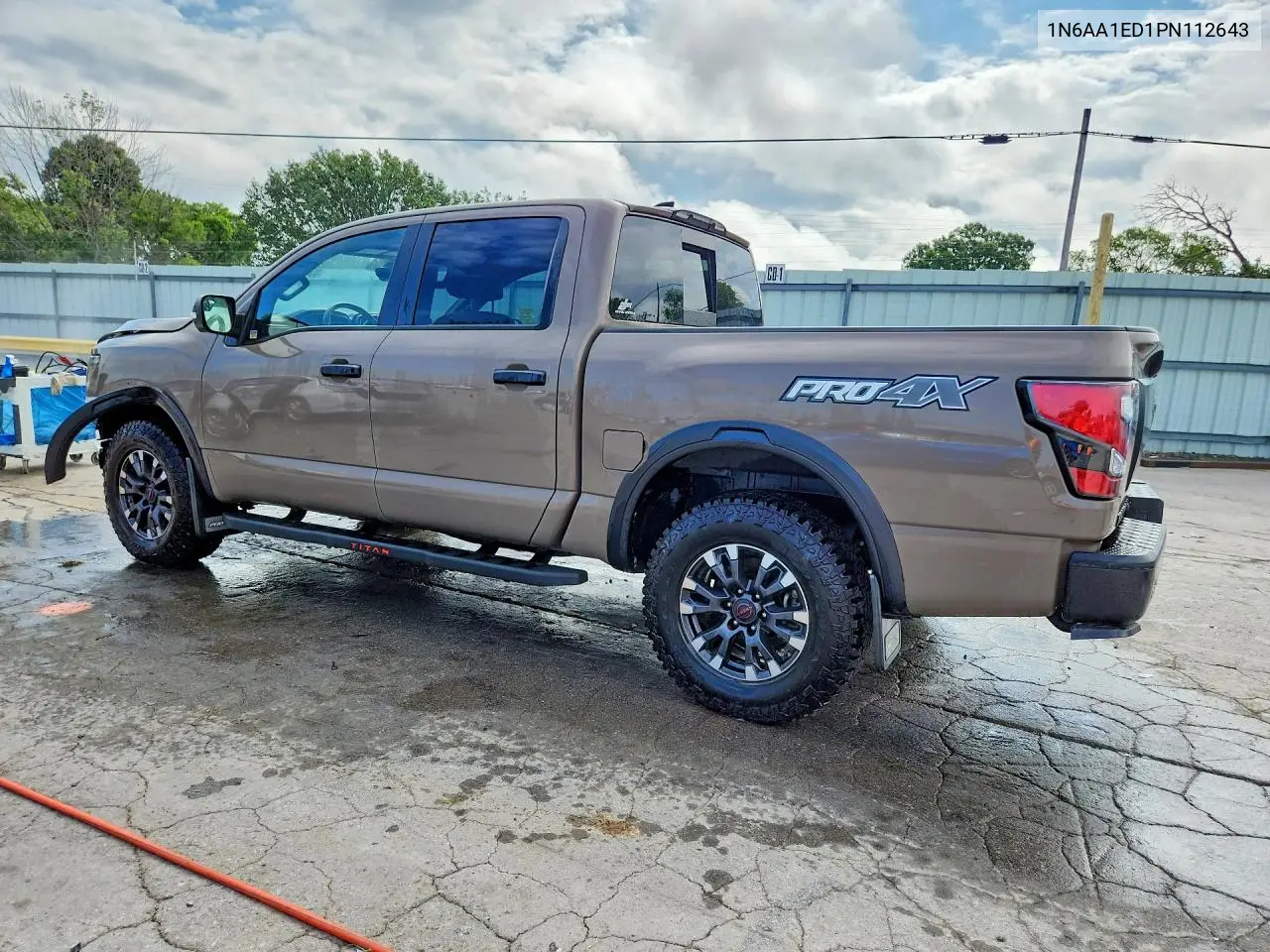2023 Nissan Titan Pro-4X VIN: 1N6AA1ED1PN112643 Lot: 85630995