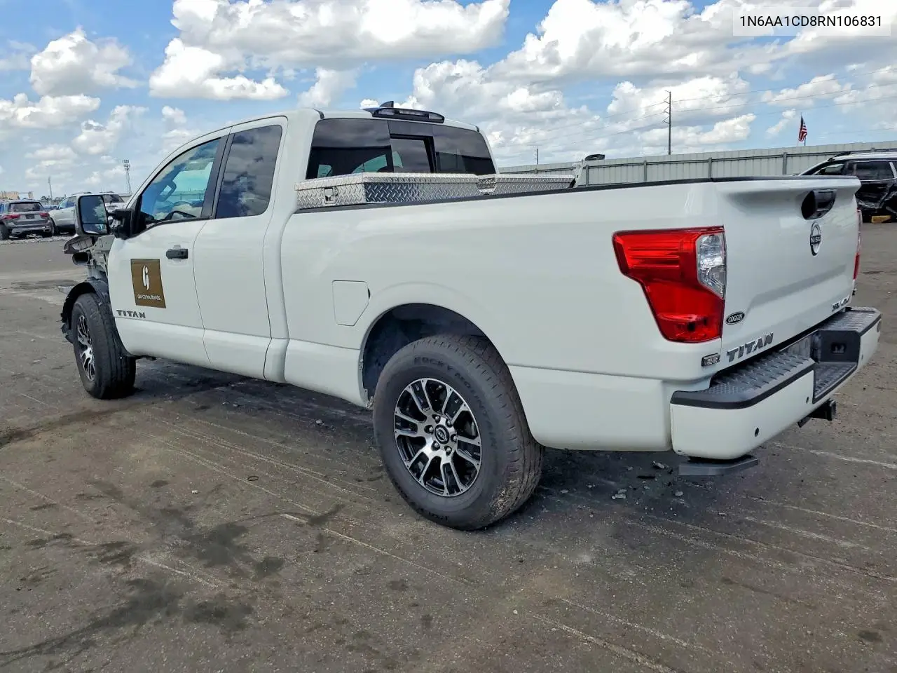 2024 Nissan Titan Sv VIN: 1N6AA1CD8RN106831 Lot: 59087306
