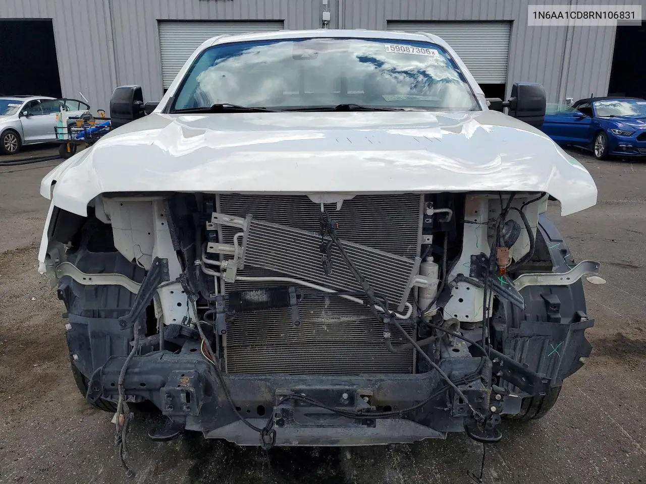2024 Nissan Titan Sv VIN: 1N6AA1CD8RN106831 Lot: 59087306