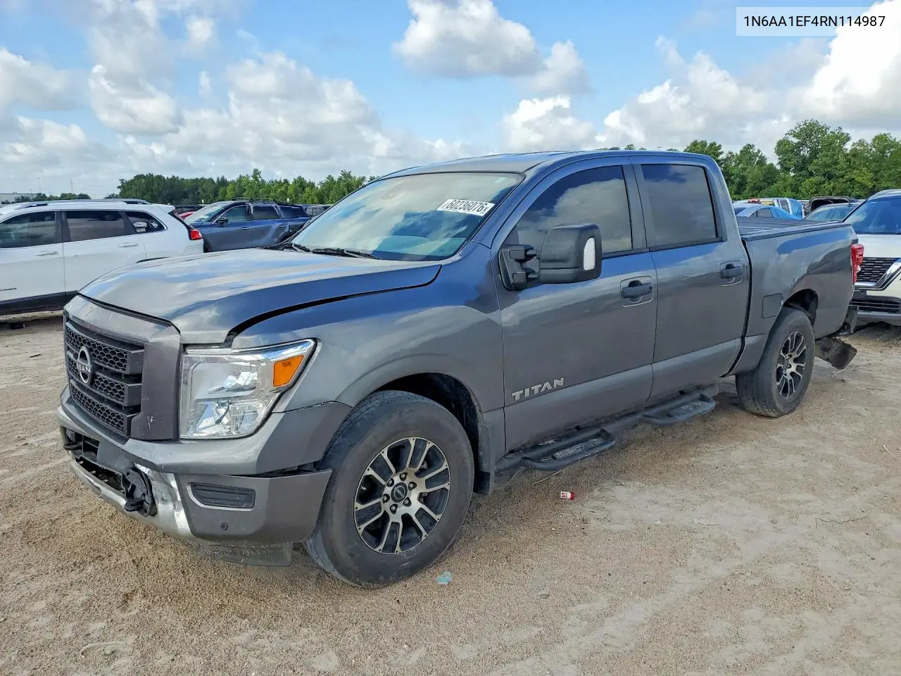 2024 Nissan Titan Sv VIN: 1N6AA1EF4RN114987 Lot: 60236076