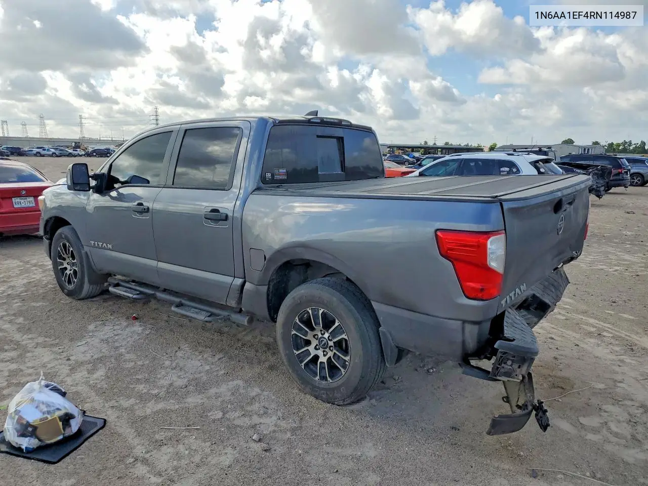 2024 Nissan Titan Sv VIN: 1N6AA1EF4RN114987 Lot: 60236076