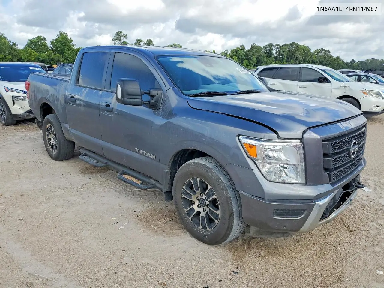 2024 Nissan Titan Sv VIN: 1N6AA1EF4RN114987 Lot: 60236076