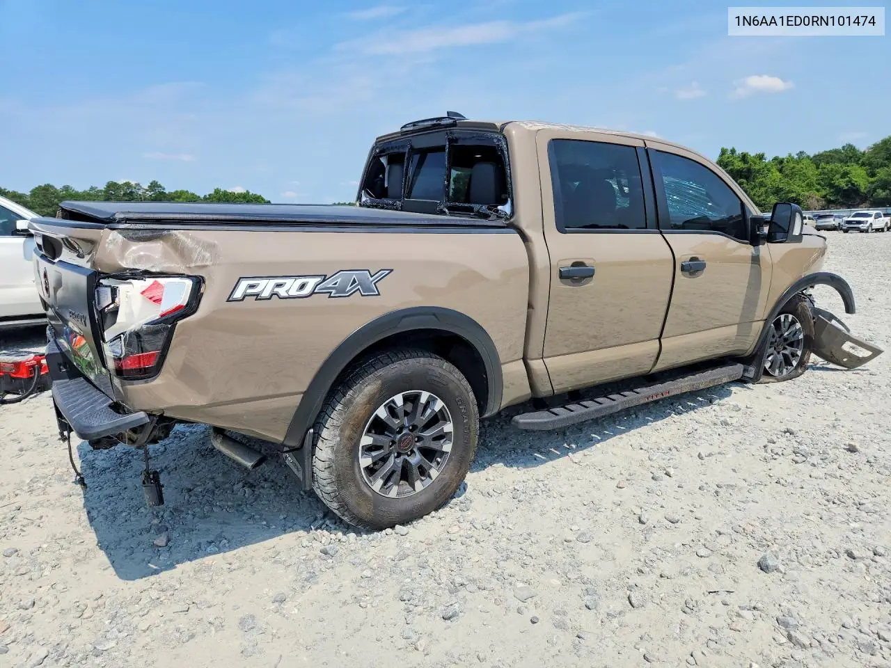 2024 Nissan Titan Pro-4X VIN: 1N6AA1ED0RN101474 Lot: 85617815