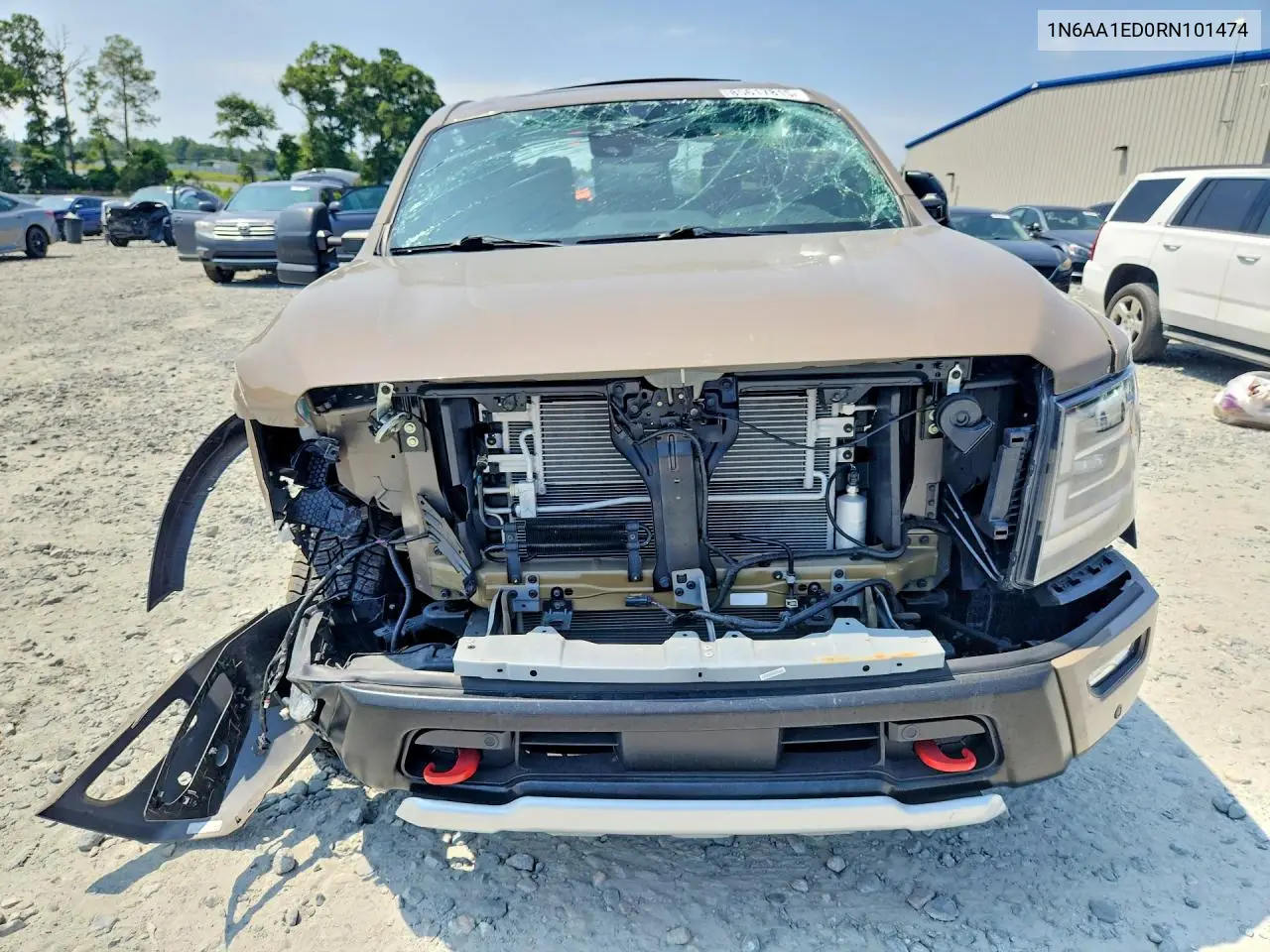 2024 Nissan Titan Pro-4X VIN: 1N6AA1ED0RN101474 Lot: 85617815