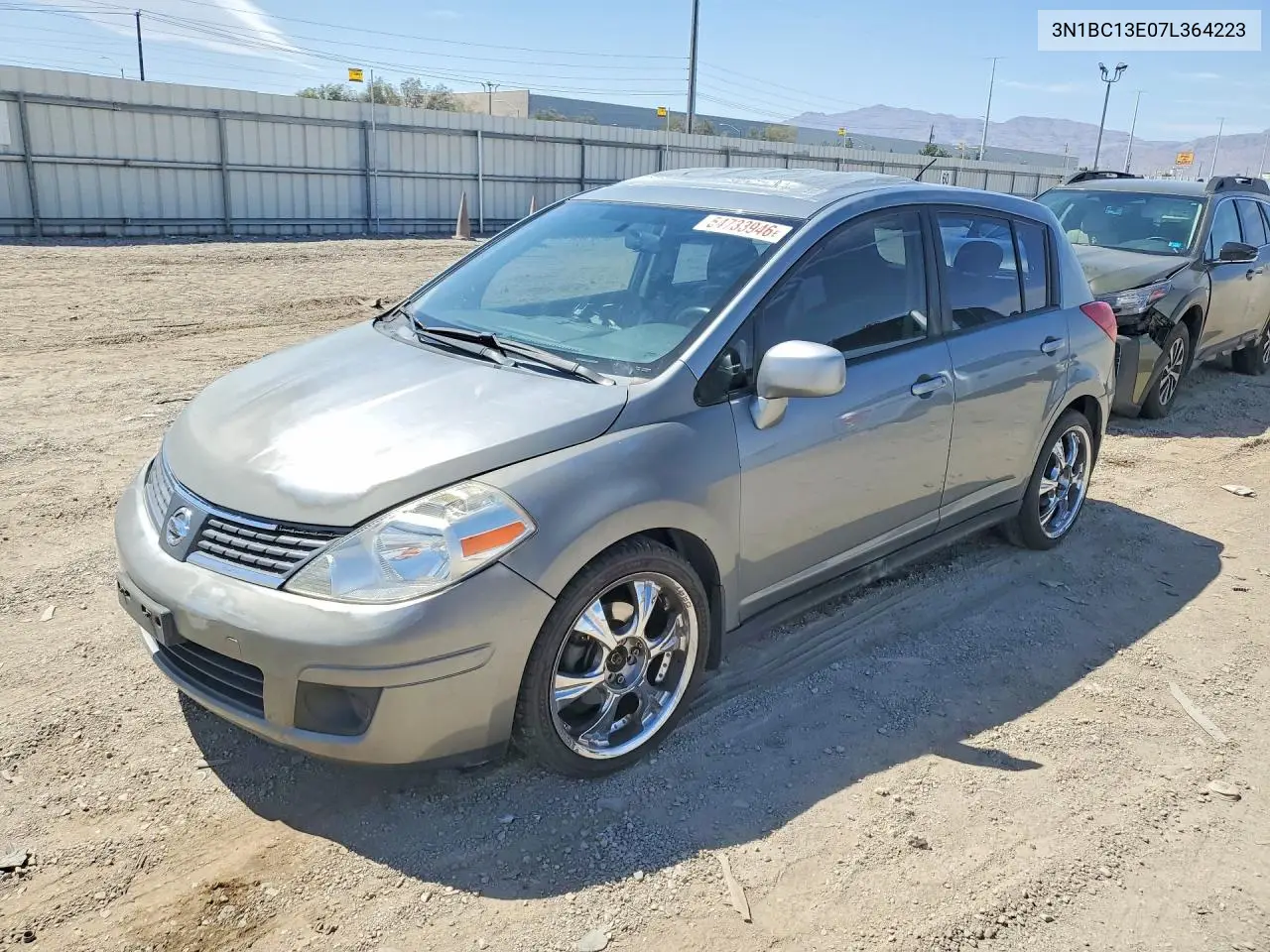2007 Nissan Versa 1.8 S VIN: 3N1BC13E07L364223 Lot: 54733946