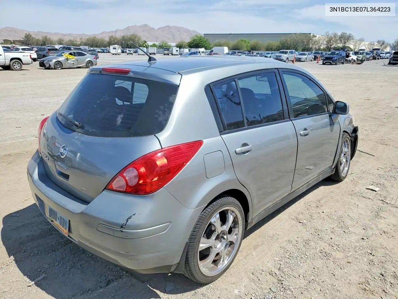 2007 Nissan Versa 1.8 S VIN: 3N1BC13E07L364223 Lot: 54733946