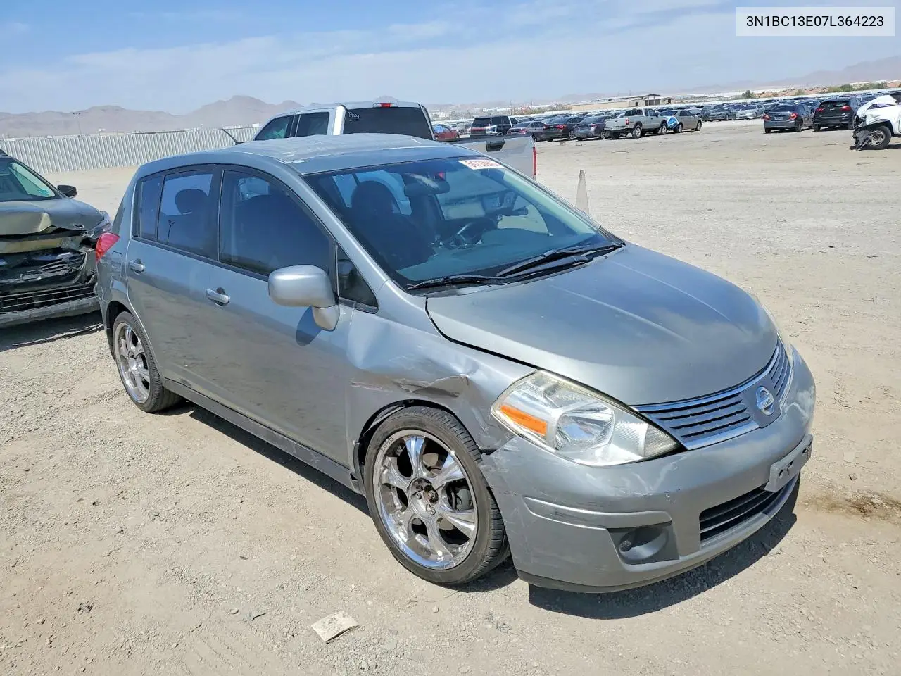 2007 Nissan Versa 1.8 S VIN: 3N1BC13E07L364223 Lot: 54733946