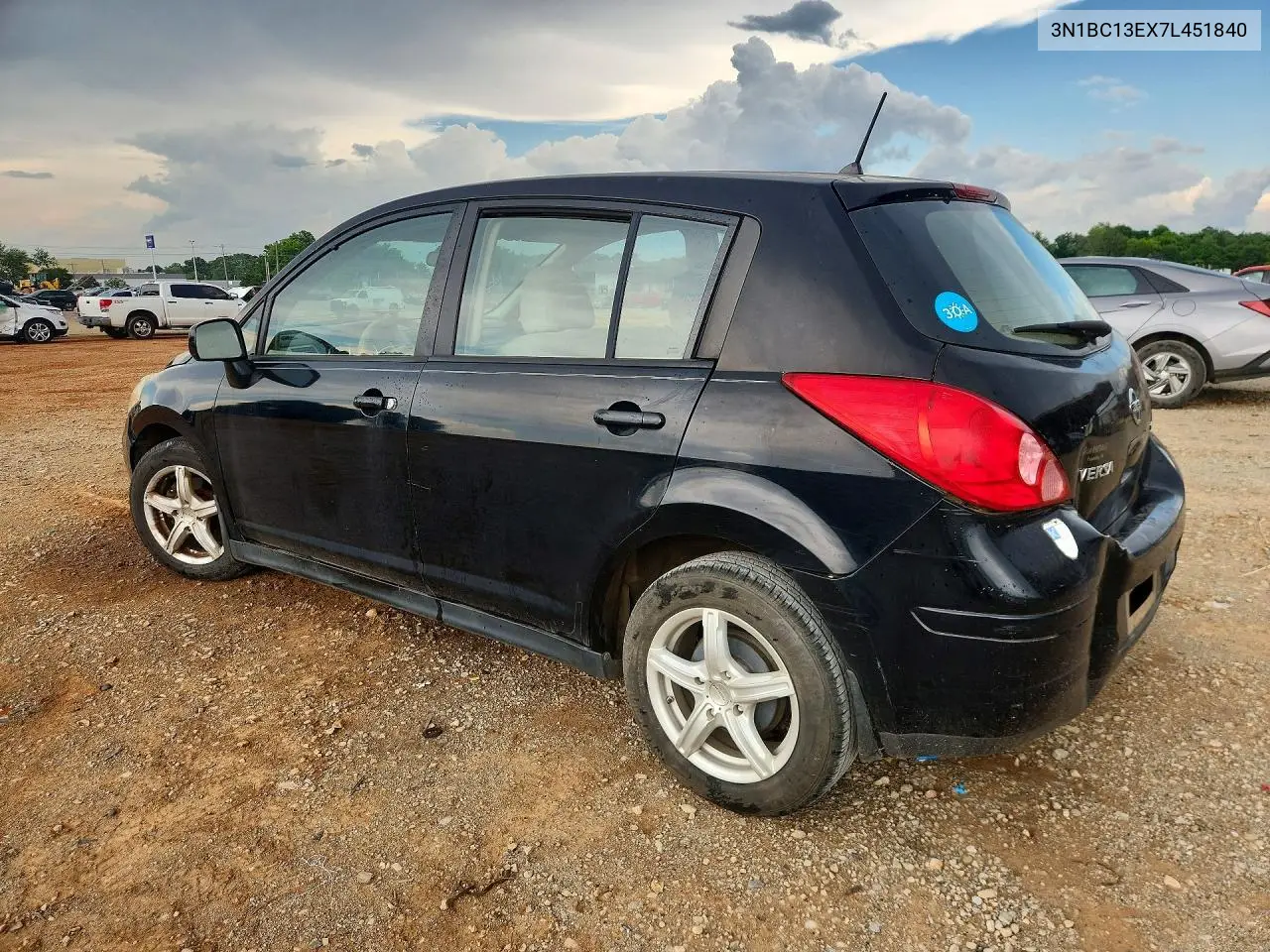 3N1BC13EX7L451840 2007 Nissan Versa 1.8 S