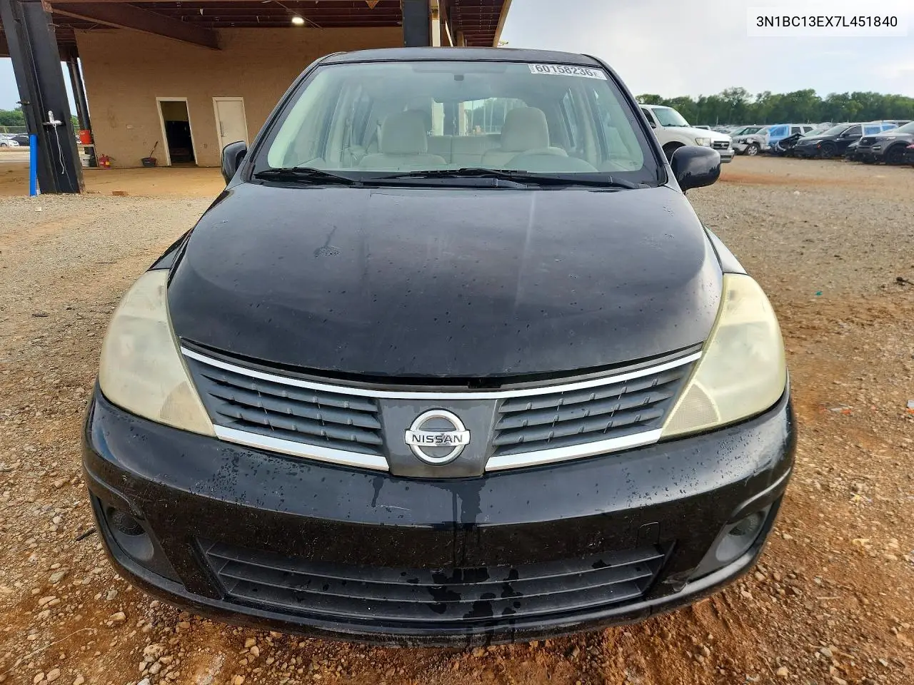 3N1BC13EX7L451840 2007 Nissan Versa 1.8 S