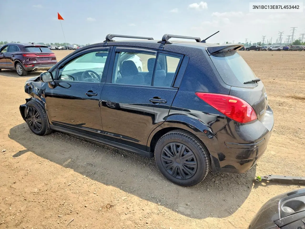 2007 Nissan Versa 1.8 S VIN: 3N1BC13E87L453442 Lot: 60699296