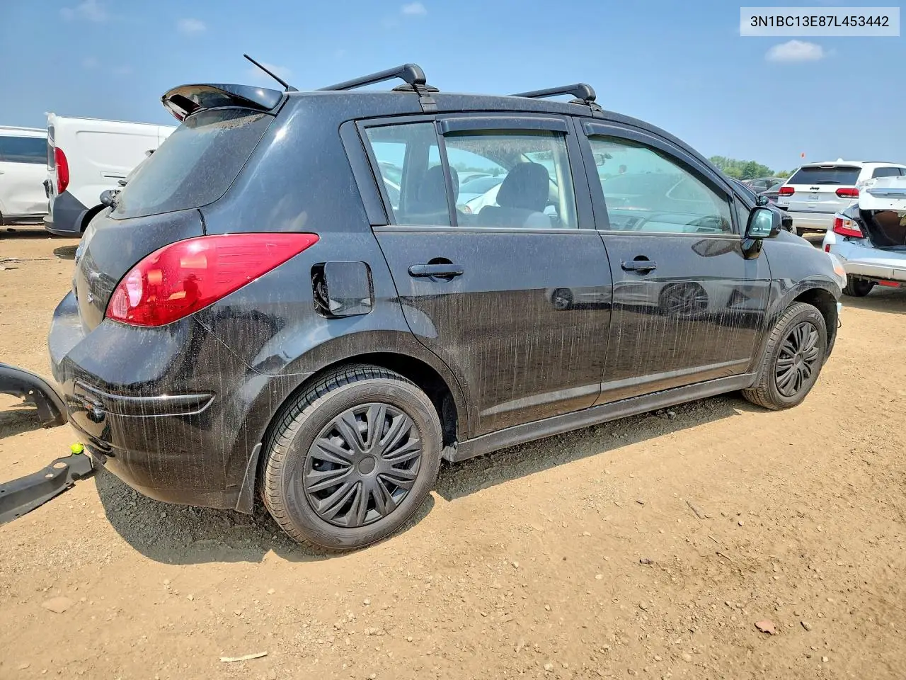 2007 Nissan Versa 1.8 S VIN: 3N1BC13E87L453442 Lot: 60699296