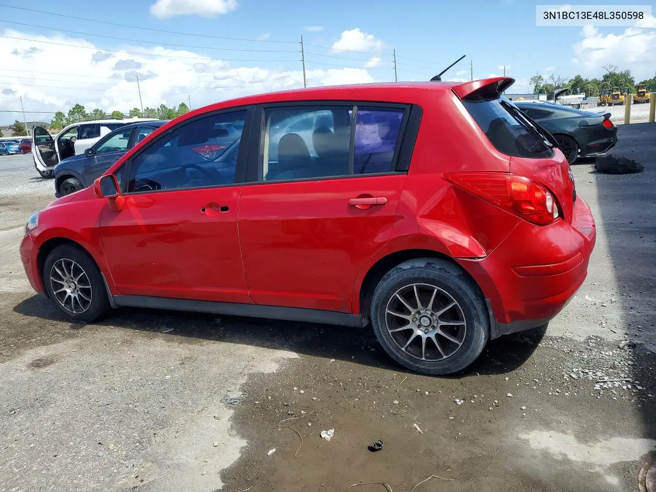 2008 Nissan Versa 1.8 S VIN: 3N1BC13E48L350598 Lot: 61157096