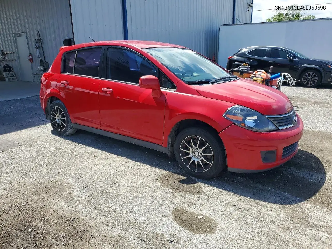 2008 Nissan Versa 1.8 S VIN: 3N1BC13E48L350598 Lot: 61157096