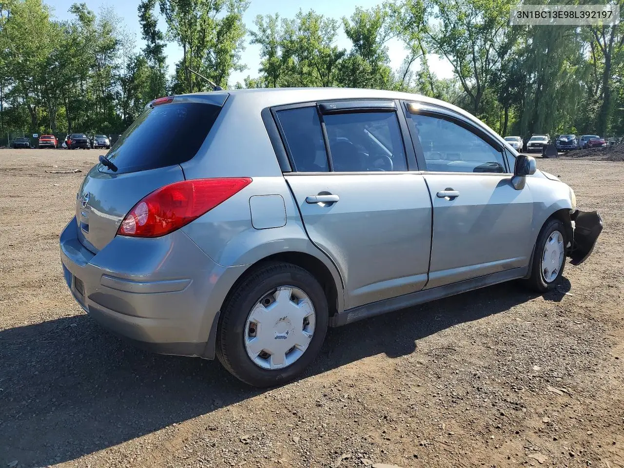2008 Nissan Versa 1.8 S VIN: 3N1BC13E98L392197 Lot: 61801706